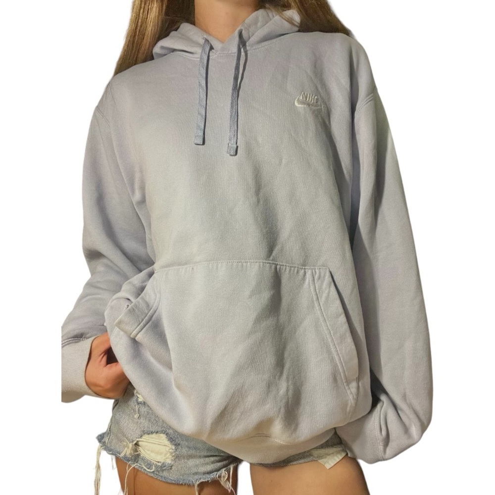 Light Blue Nike Hoodie